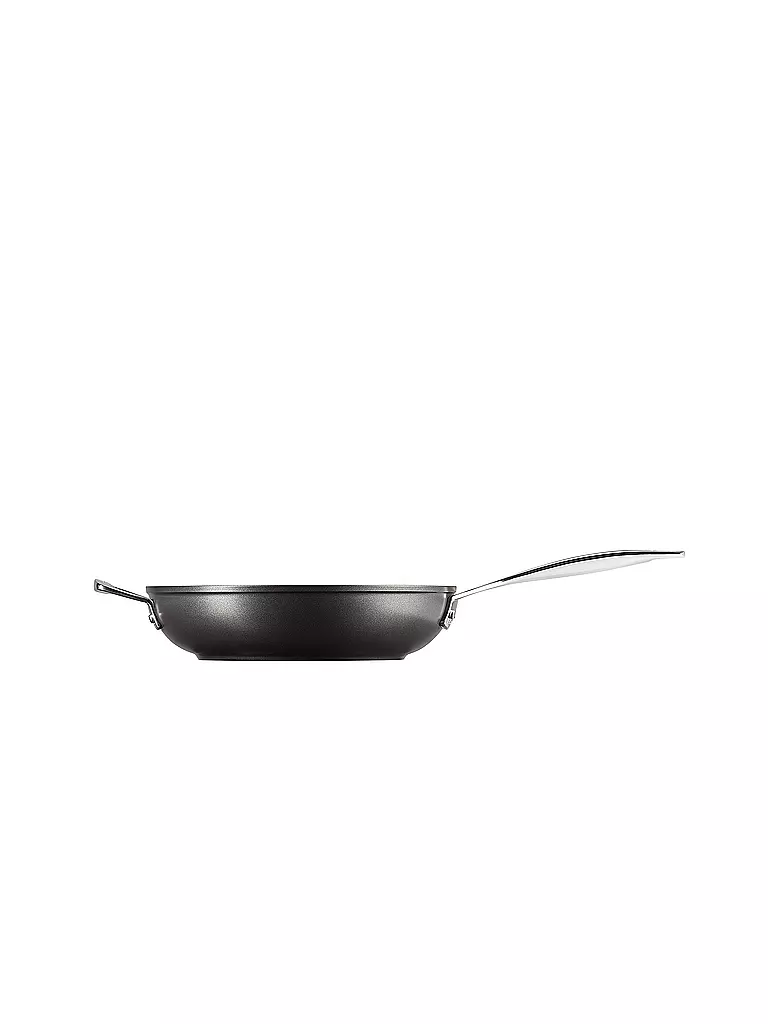 LE CREUSET | Aluminium-Antihaft Pfanne hoch 26cm/2,7l Schwarz | schwarz