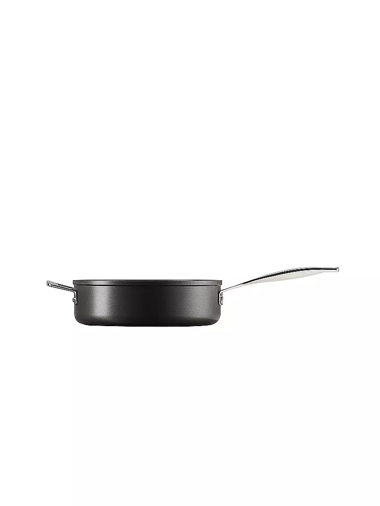 LE CREUSET | Aluminium-Antihaft Sautepfanne mit Gegengriff 26cm/4l | schwarz