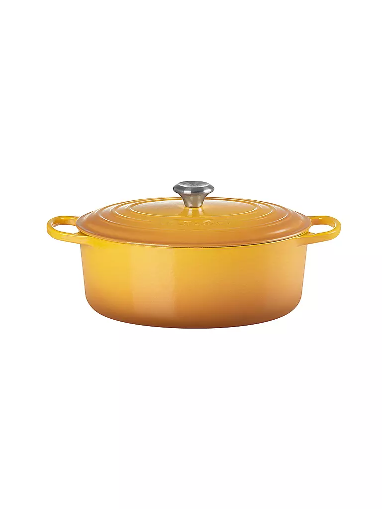 LE CREUSET | Bräter oval SIGNATURE 31cm 6,3l Nectar | gelb