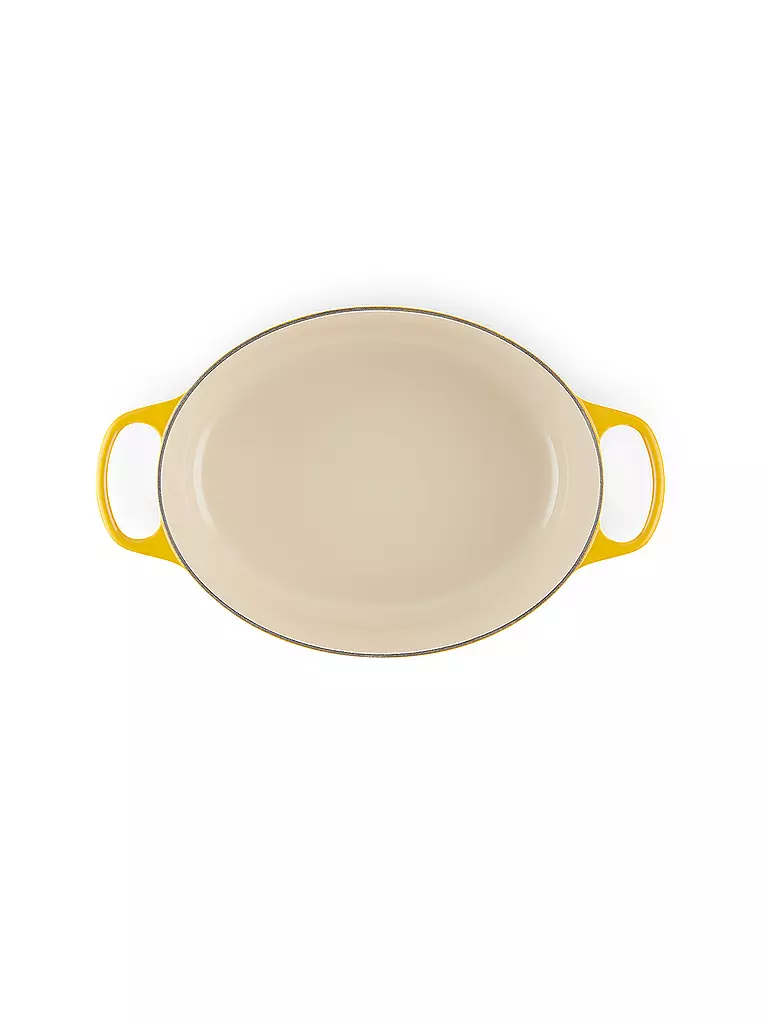 LE CREUSET | Bräter oval SIGNATURE 31cm 6,3l Nectar | gelb