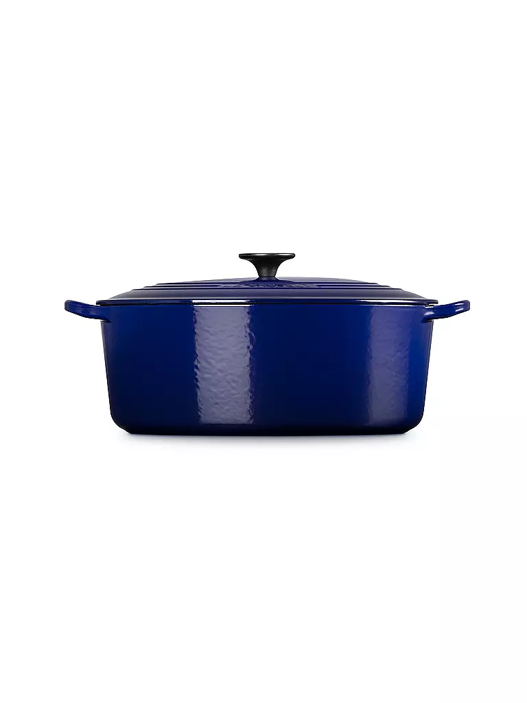 LE CREUSET | Bräter oval TRADITION 31cm/6,3l Indigo | dunkelblau