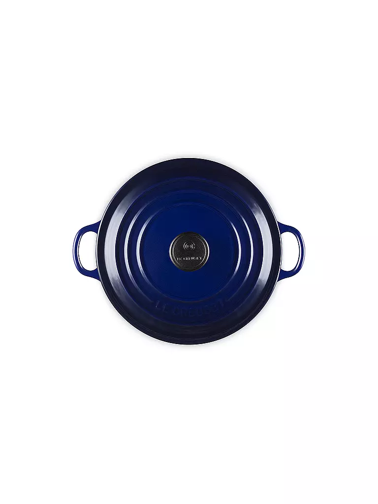 LE CREUSET | Bräter rund TRADITION 20cm Indigo | dunkelblau