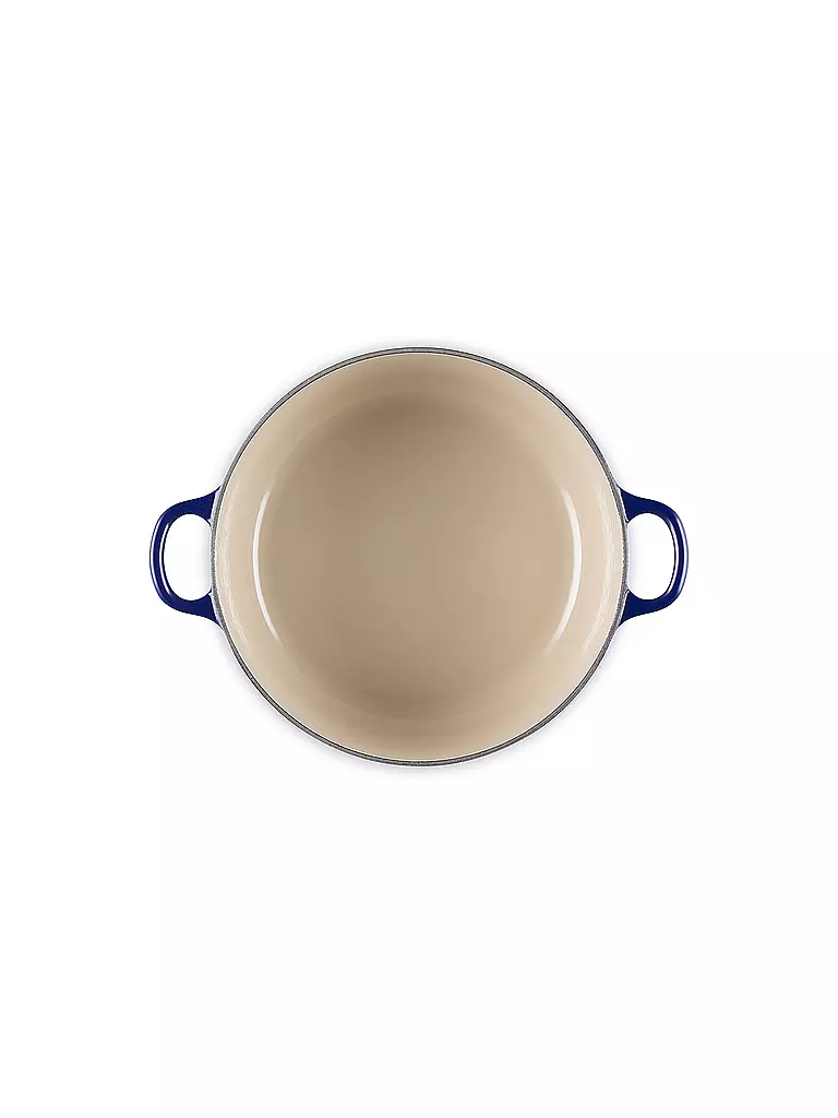 LE CREUSET | Bräter rund TRADITION 24cm/4,2l Indigo | dunkelblau