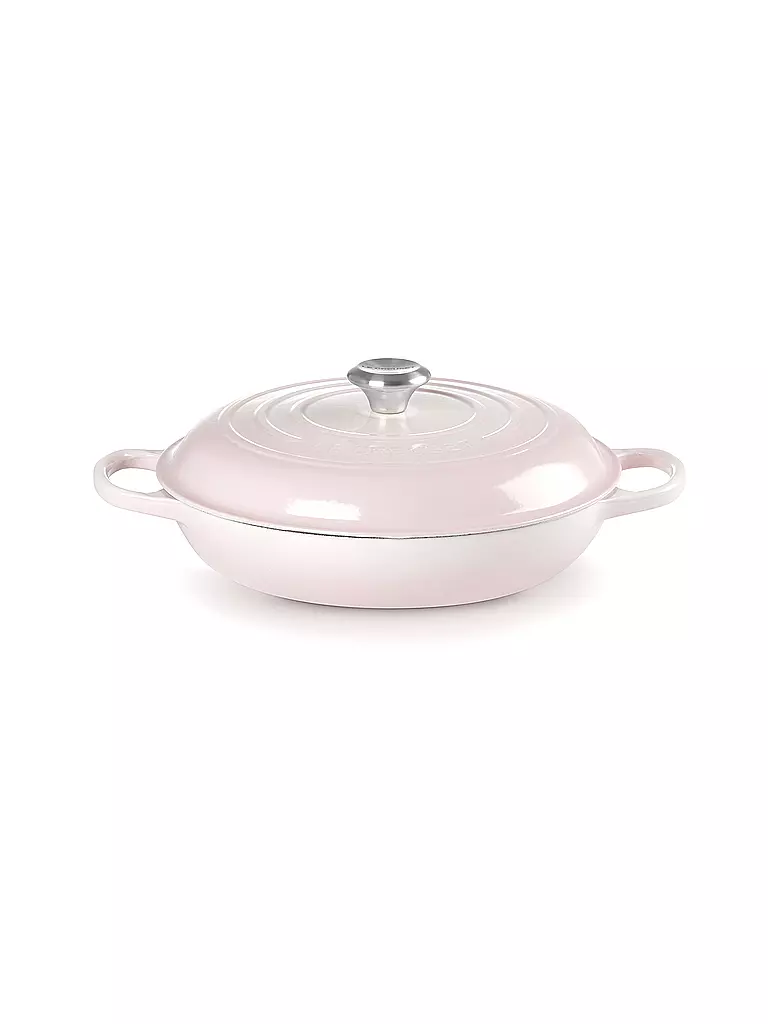 LE CREUSET | Gourmet Profitopf SIGNATURE 30cm/3,2l Shell PInk | rosa