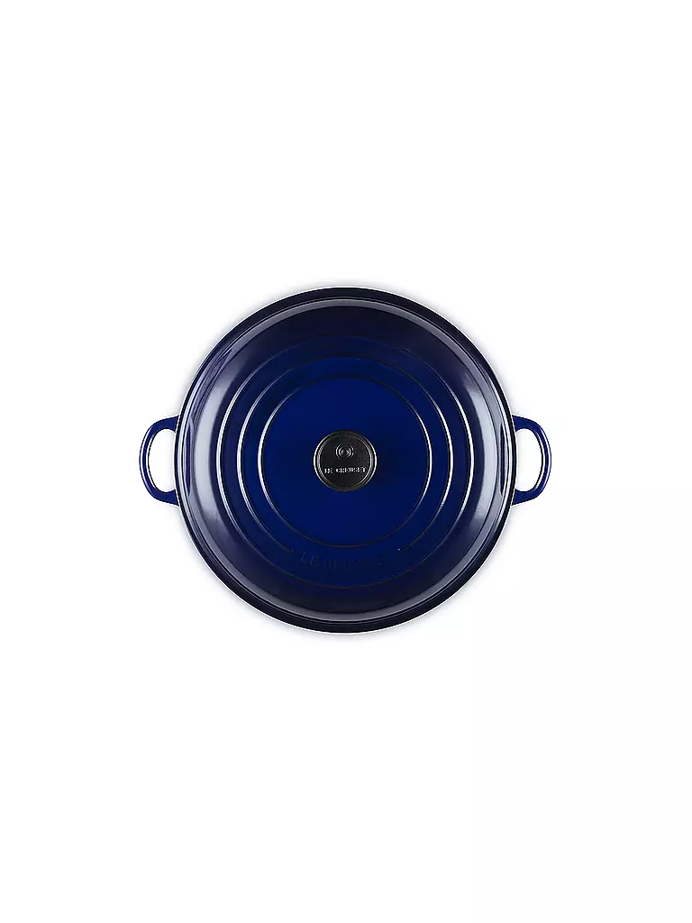 LE CREUSET | Gourmet Profitopf TRADITION aus Gusseisen Ocean 30cm | dunkelblau