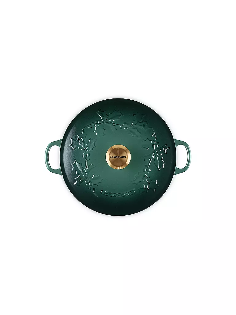 LE CREUSET | Kochtopf mit Deckel 26cm LA MARMITE HOLLY Artichaut | beige