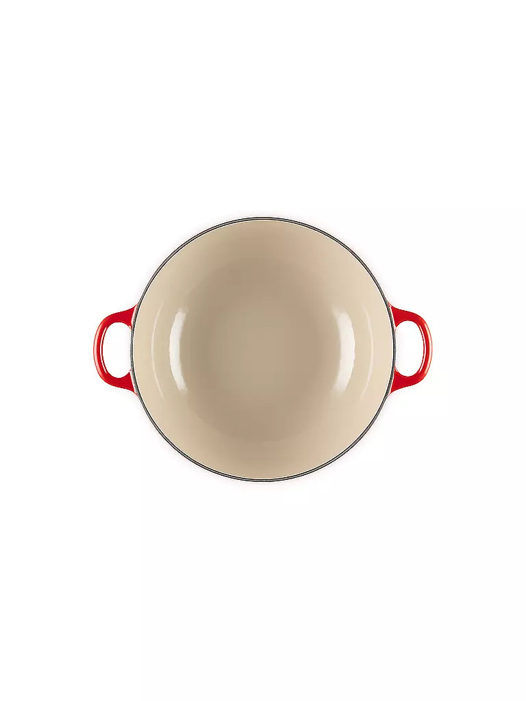 LE CREUSET | Kochtopf mit Deckel 26cm LA MARMITE HOLLY Kirschrot  | rot