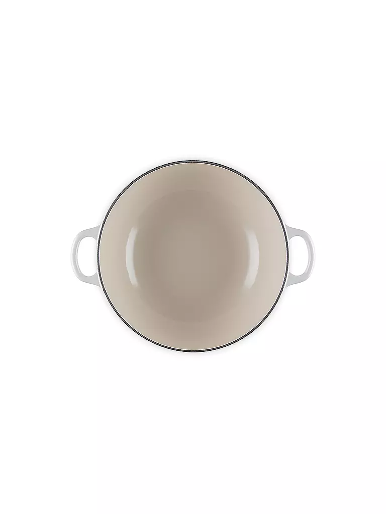 LE CREUSET | Kochtopf mit Deckel 26cm/4,1l  LA MARMITE HOLLY Cotton | beige