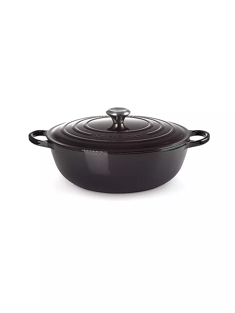 LE CREUSET | La Marmite - Familientopf Signature 24cm Schwarz | schwarz