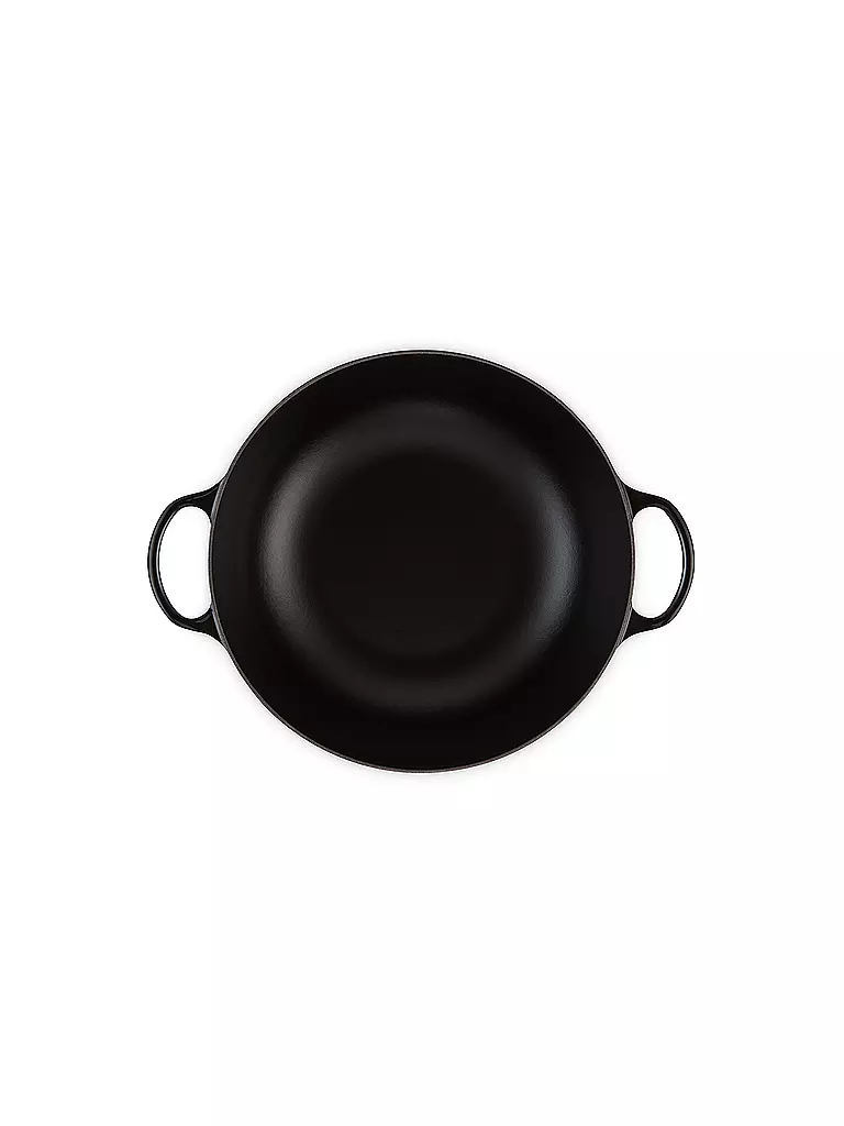 LE CREUSET | La Marmite - Familientopf Signature 24cm Schwarz | schwarz