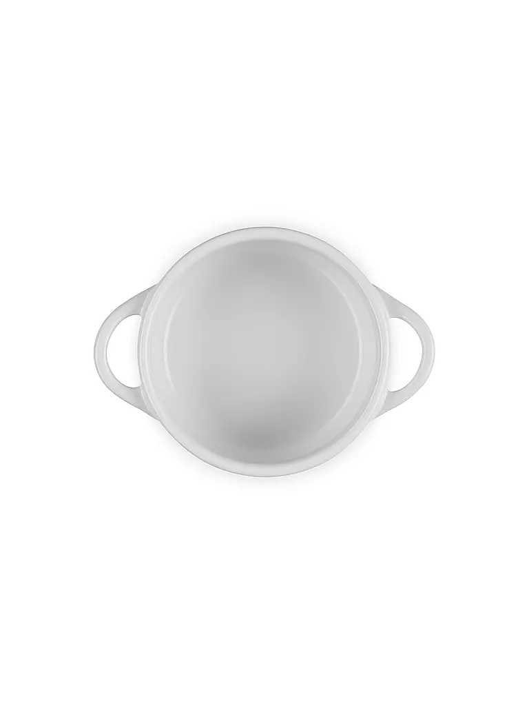 LE CREUSET | Mini Cocotte mit Deckel 10cm HOLLY White | weiss