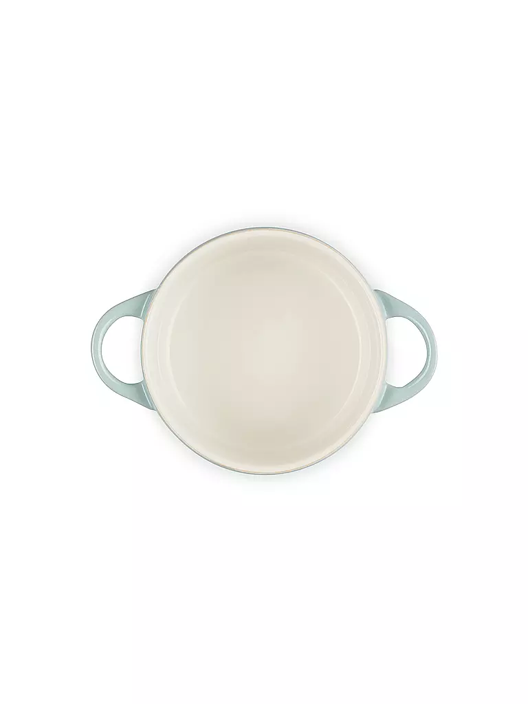 LE CREUSET | Mini-Cocotte POTERIE 10cm/0,2L Sea Salt  | hellgrau