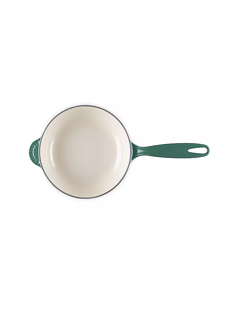 LE CREUSET | Stielkasserolle mit Deckel 21cm HOLLY Artichaut | dunkelgrün