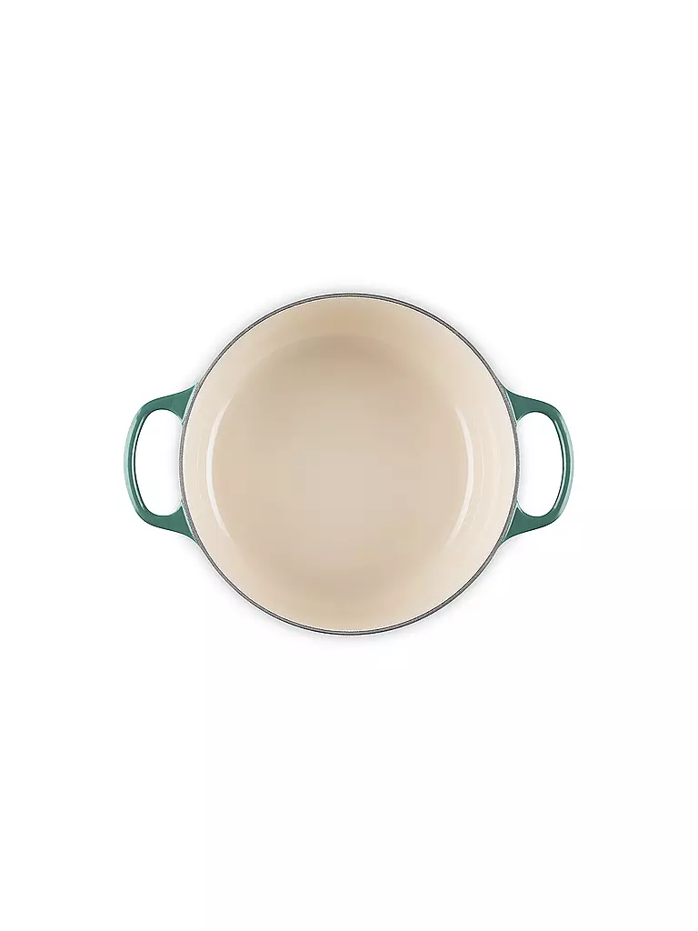 LE CREUSET | Weihnachts Bräter mit Deckel 24cm SIGNATURE Artichaut | beige