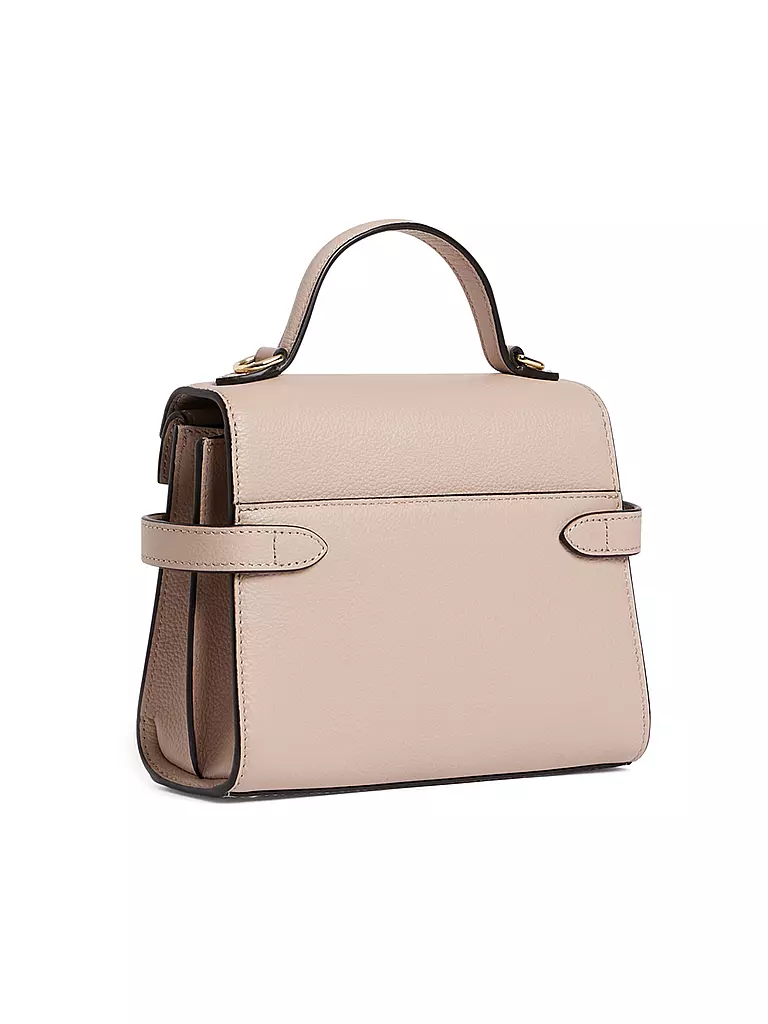 LE TANNEUR | Ledertasche - Henkeltasche EMILIE FLAP Small | schwarz