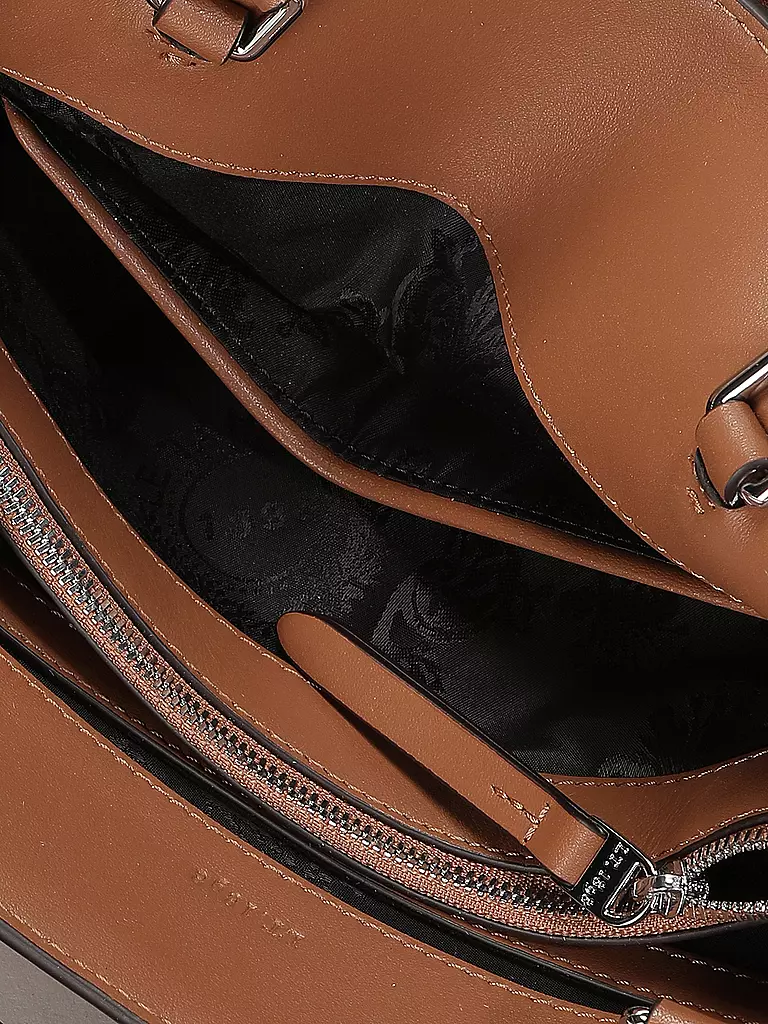 LE TANNEUR | Ledertasche - Henkeltasche EMILIE SOFT | braun