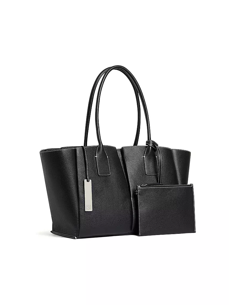 LE TANNEUR | Ledertasche - Shopper | schwarz