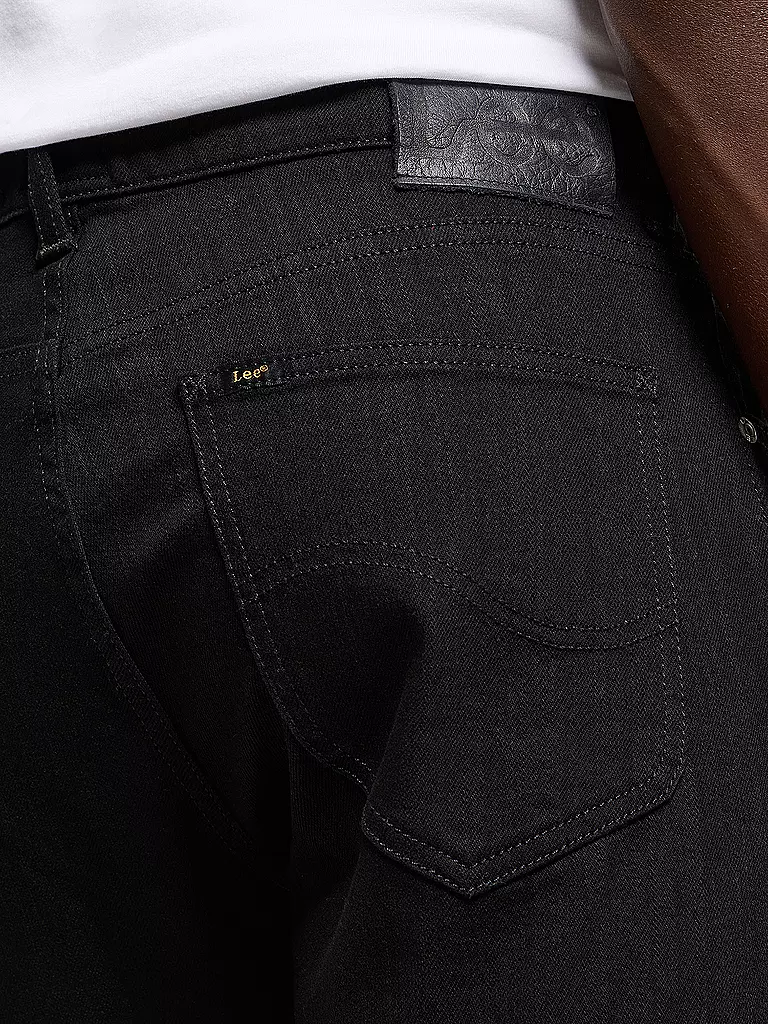 LEE | Jeans Straight Fit WEST | schwarz