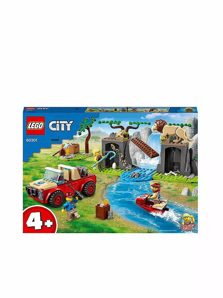 LEGO | City - Tierrettungs-Geländewagen 60301 | keine Farbe