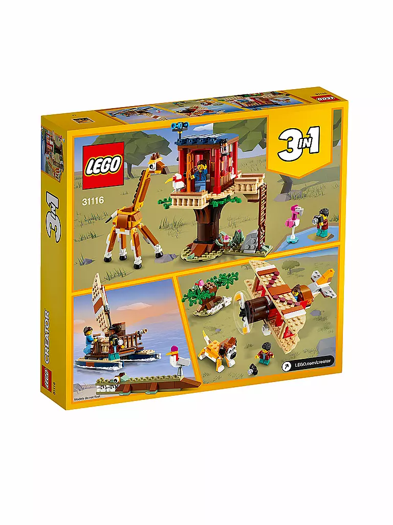 LEGO | Creator - Safari-Baumhaus 31116 | keine Farbe