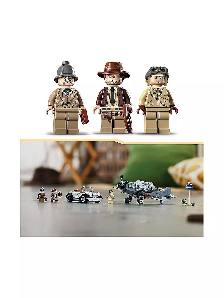 LEGO | Indiana Jones - Flucht vor dem Jagdflugzeug 77012 | keine Farbe