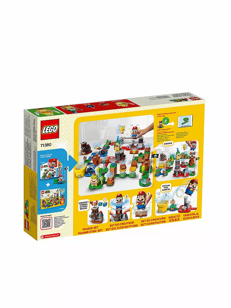 LEGO | Super Mario - Baumeister-Set für eigene Abenteuer | keine Farbe