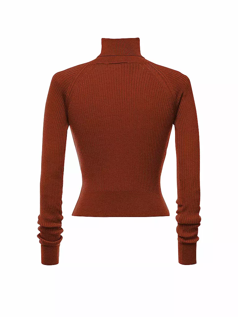 LENA HOSCHEK | Rollkragenpullover WENDY | orange