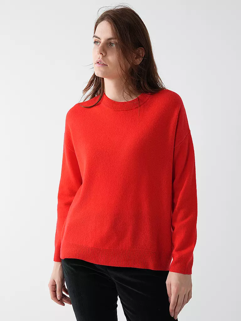 LES TRICOTS DE LEA | Kaschmirpullover MAPOUPETTE | rot