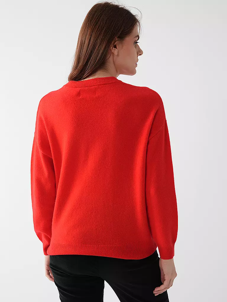 LES TRICOTS DE LEA | Kaschmirpullover MAPOUPETTE | rot