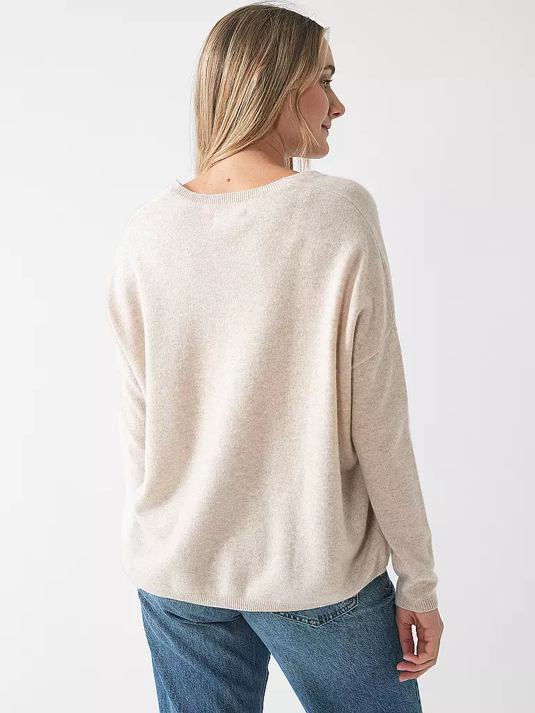 LES TRICOTS DE LEA | Kaschmirpullover MAPOUPETTE | beige