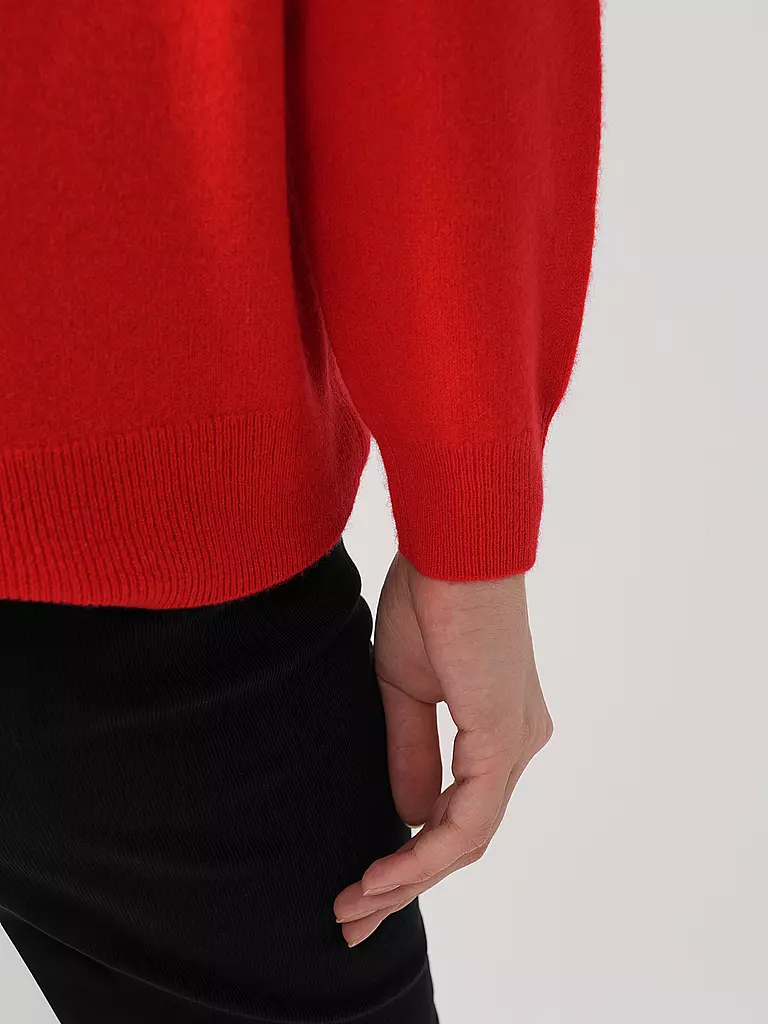 LES TRICOTS DE LEA | Kaschmirpullover MAPOUPETTE | rot