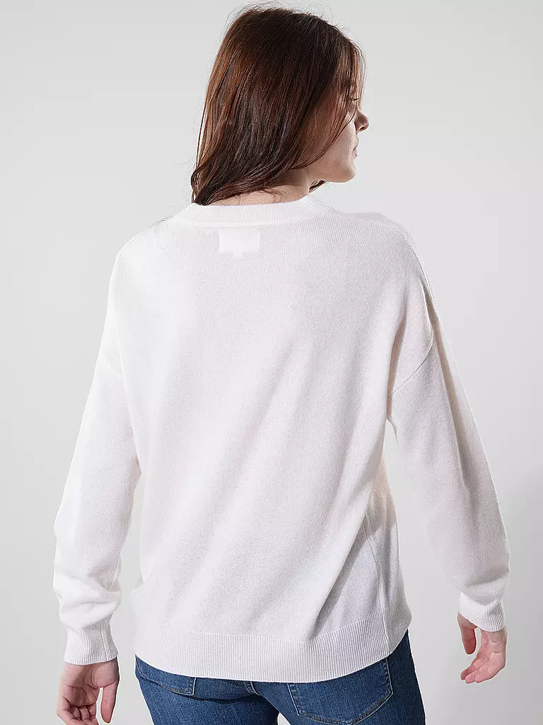 LES TRICOTS DE LEA | Kaschmirpullover MAPOUPETTE | weiss