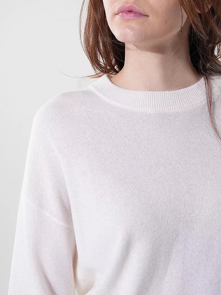 LES TRICOTS DE LEA | Kaschmirpullover MAPOUPETTE | weiss