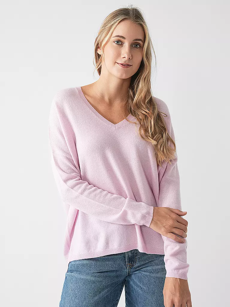 LES TRICOTS DE LEA | Kaschmirpullover MONJAKOE | rosa