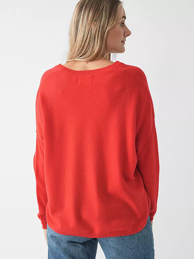 LES TRICOTS DE LEA | Kaschmirpullover MONJAKOE | rot