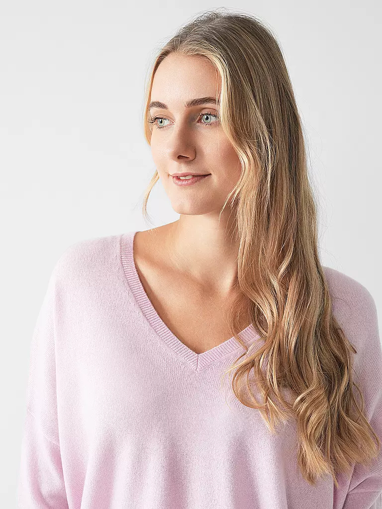 LES TRICOTS DE LEA | Kaschmirpullover MONJAKOE | rosa