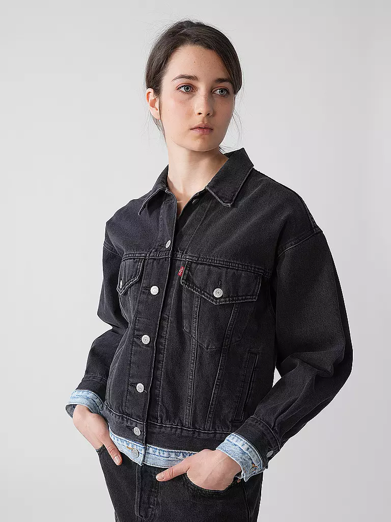 LEVI'S® | Jeansjacke  | schwarz