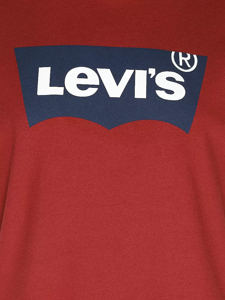 LEVI'S® | T-Shirt  | dunkelrot