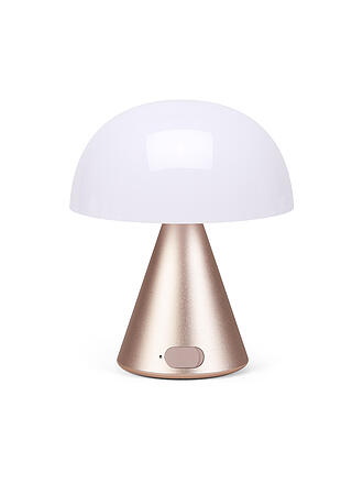 LEXON | LED Lampe MINA M 11cm Soft Gold