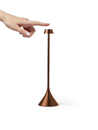 LEXON | LED Lampe STELI 28,6cm Bronze