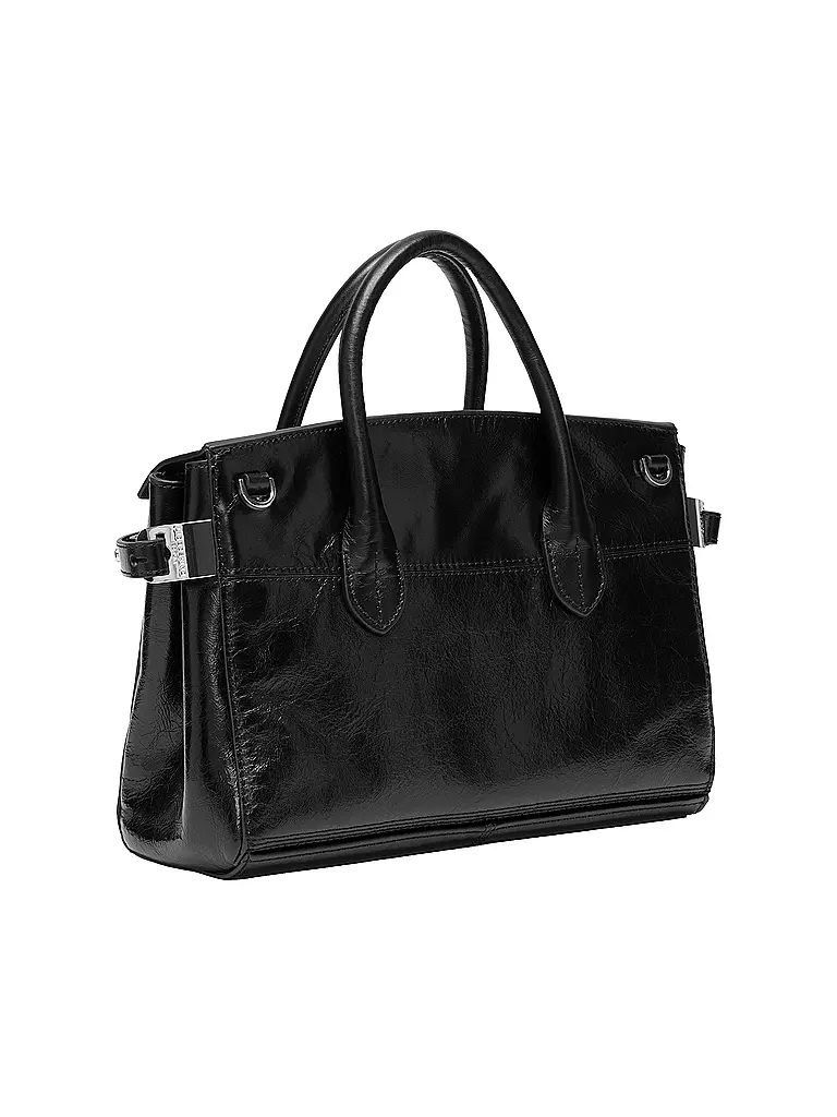 LIEBESKIND BERLIN | Ledertasche - Henkeltasche GLORIA SATCHEL Medium | schwarz