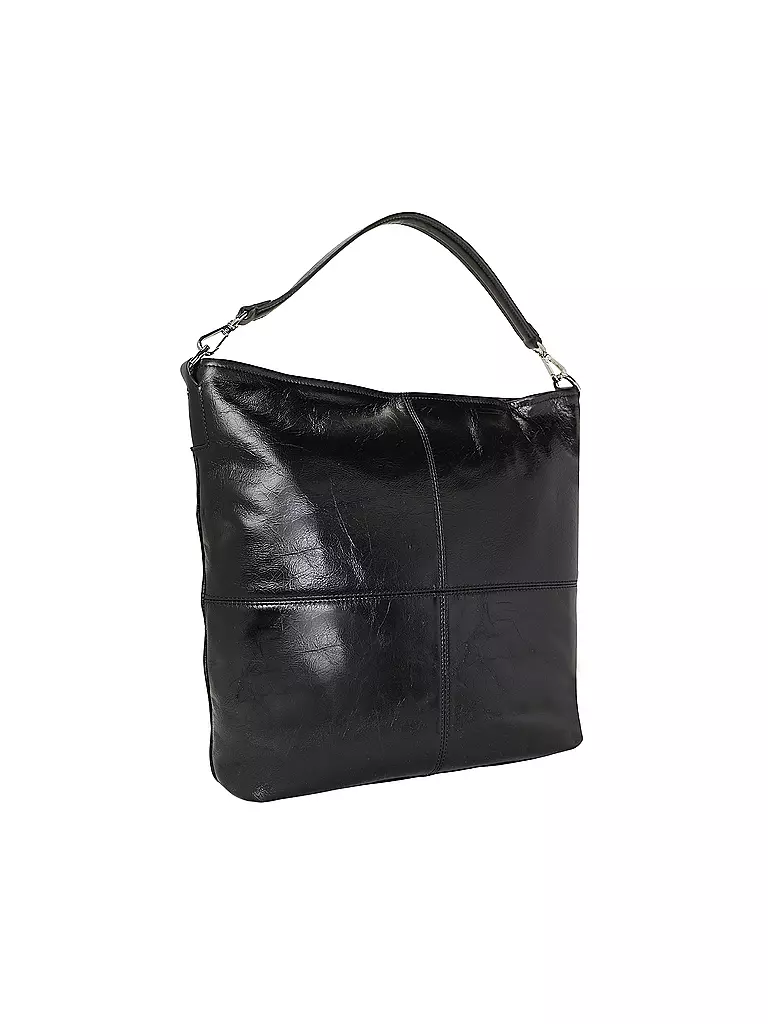 LIEBESKIND BERLIN | Ledertasche - Hobo ARCHIVE Medium | schwarz