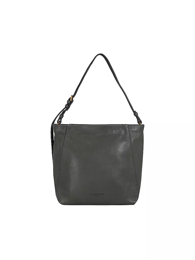 LIEBESKIND BERLIN | Ledertasche - Hobo CHUDY Medium | dunkelgrün