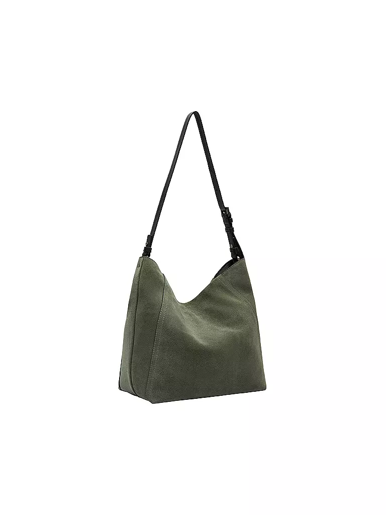 LIEBESKIND BERLIN | Ledertasche - Hobo CHUDY Medium | grau