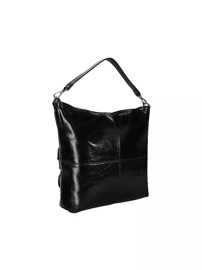 LIEBESKIND BERLIN | Ledertasche - Hobo Medium  | schwarz