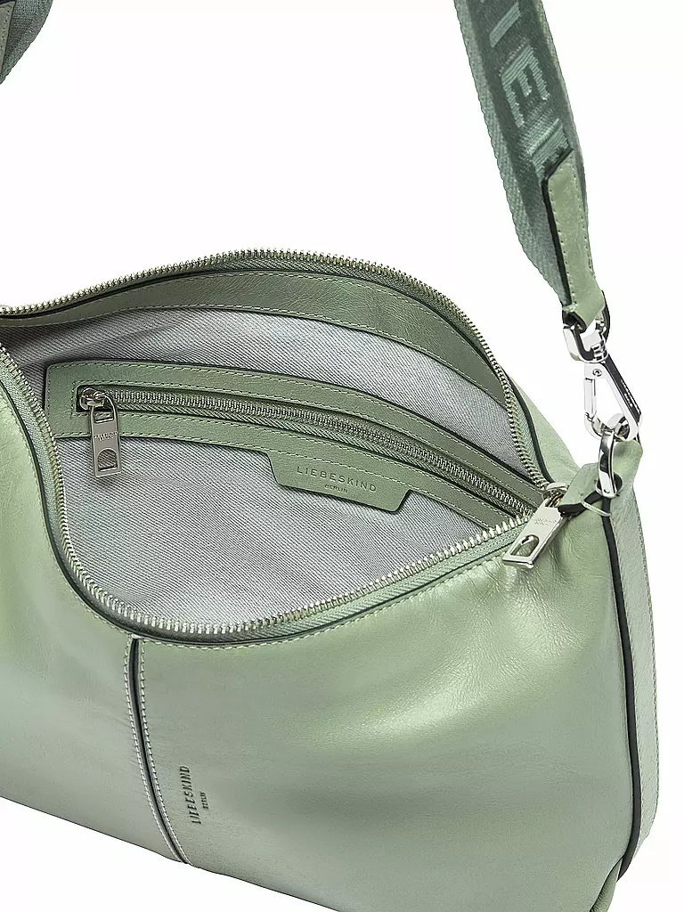 LIEBESKIND BERLIN | Ledertasche - Hobo PARIS Small  | hellgrün