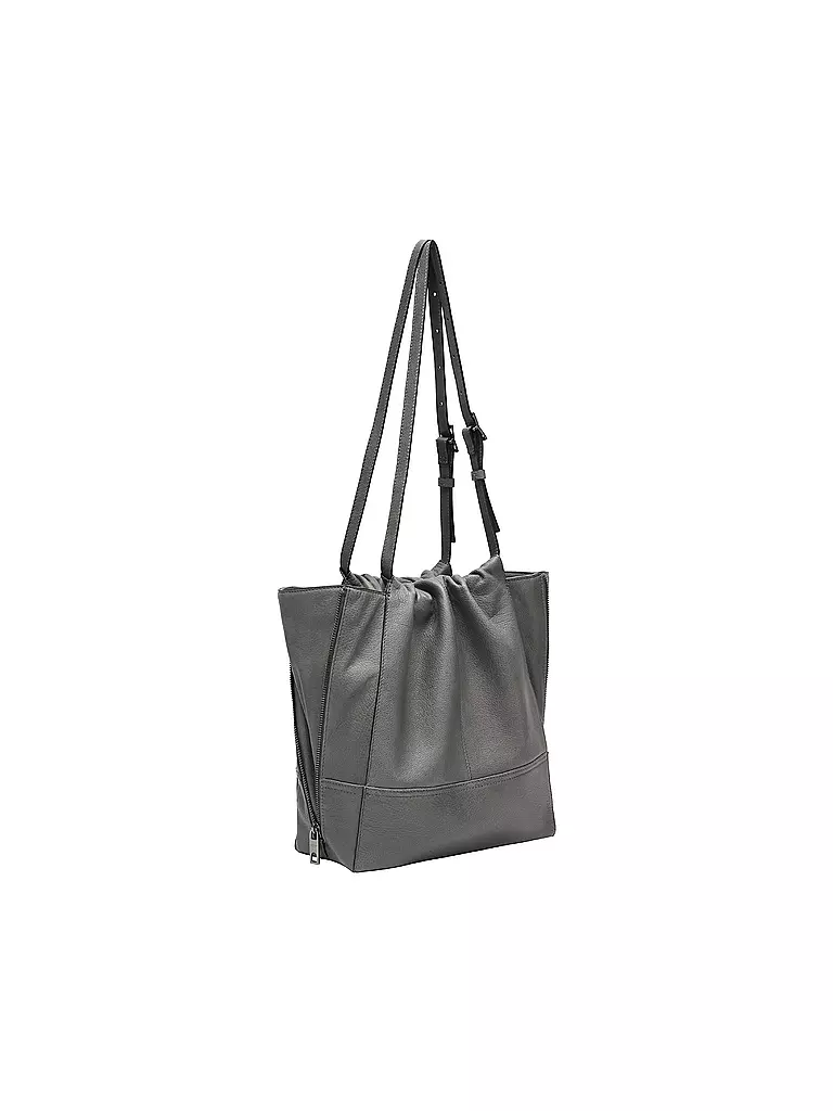 LIEBESKIND BERLIN | Ledertasche - Shopper LOU Medium | grau