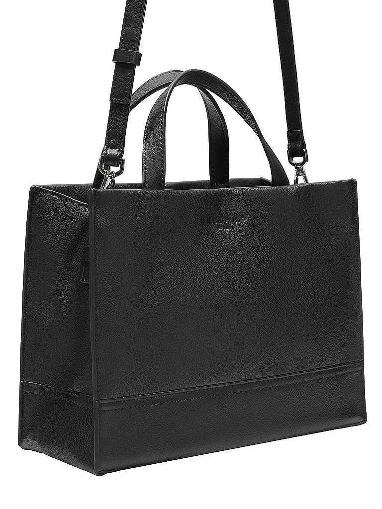 LIEBESKIND BERLIN | Ledertasche - Tote Bag LOU SATCHEL Medium  | schwarz