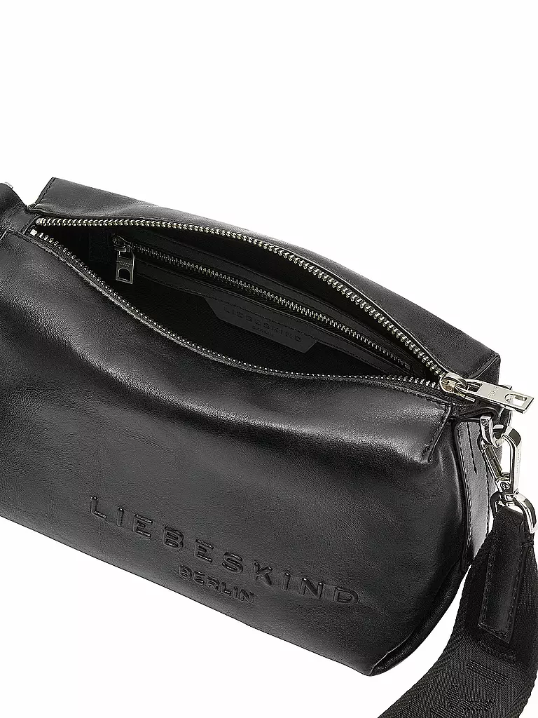 LIEBESKIND BERLIN | Ledertasche - Umhängetasche ELVIRA Small | schwarz