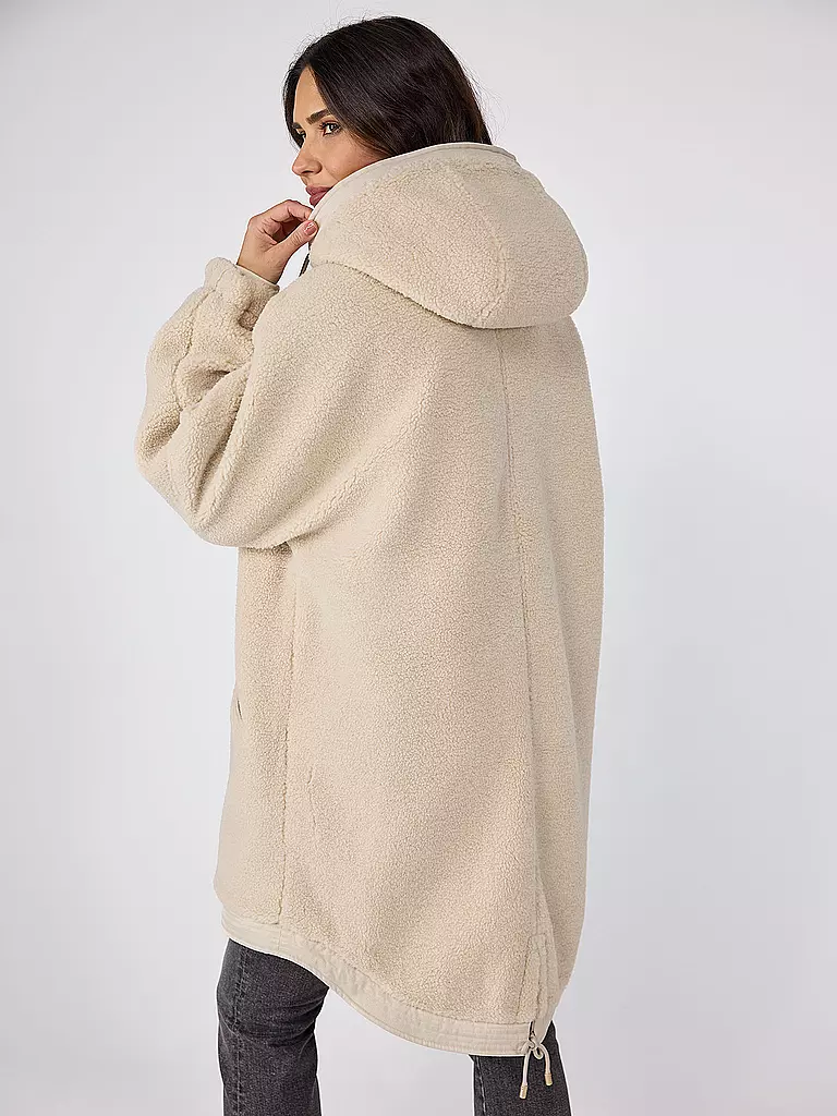 LIEBLINGSSTÜCK | Parka in Felloptik ILSAL | beige